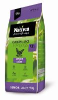 Nativia Senior&amp;Light - Chicken&amp;Rice 15 kg